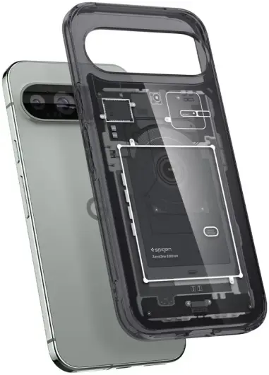 Spigen Ultra Hybrid Google Pixel 9 Pro XL Hoesje Back Cover Zero One afbeelding 2
