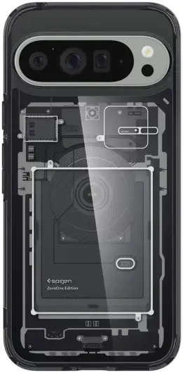 Spigen Ultra Hybrid Google Pixel 9 Pro XL Hoesje Back Cover Zero One afbeelding 9