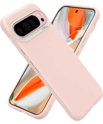 Spigen Cyrill Ultra Color Google Pixel 9 / 9 Pro Hoesje Back Cover Roze Hoesjes