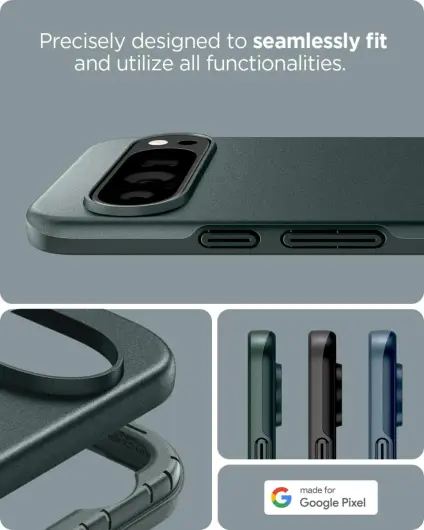 Spigen Thin Fit Google Pixel 9 Pro XL Hoesje Back Cover Groen afbeelding 7