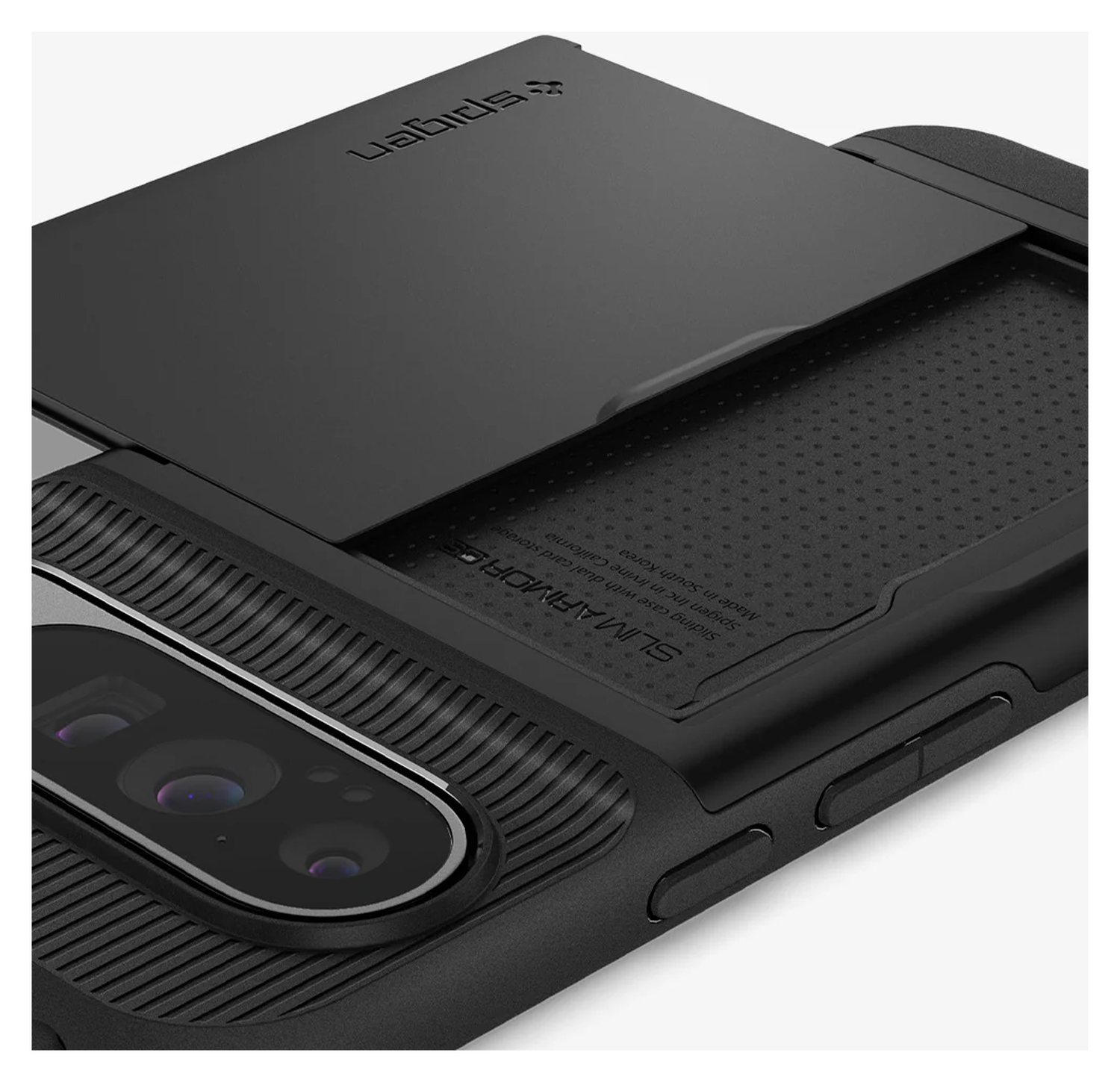 Spigen Slim Armor CS Google Pixel 9 Pro XL Hoesje Back Cover Zwart afbeelding 9