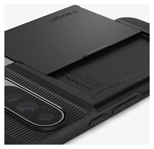 Spigen Slim Armor CS Google Pixel 9 Pro XL Hoesje Back Cover Zwart afbeelding 9