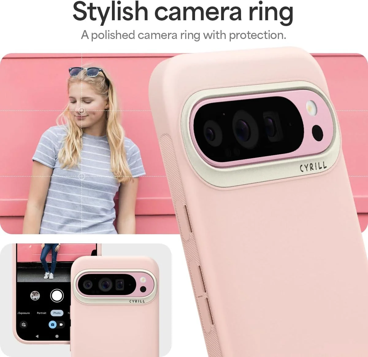 Spigen Cyrill Ultra Color Google Pixel 9 Pro XL Hoesje Back Cover Roze afbeelding 5
