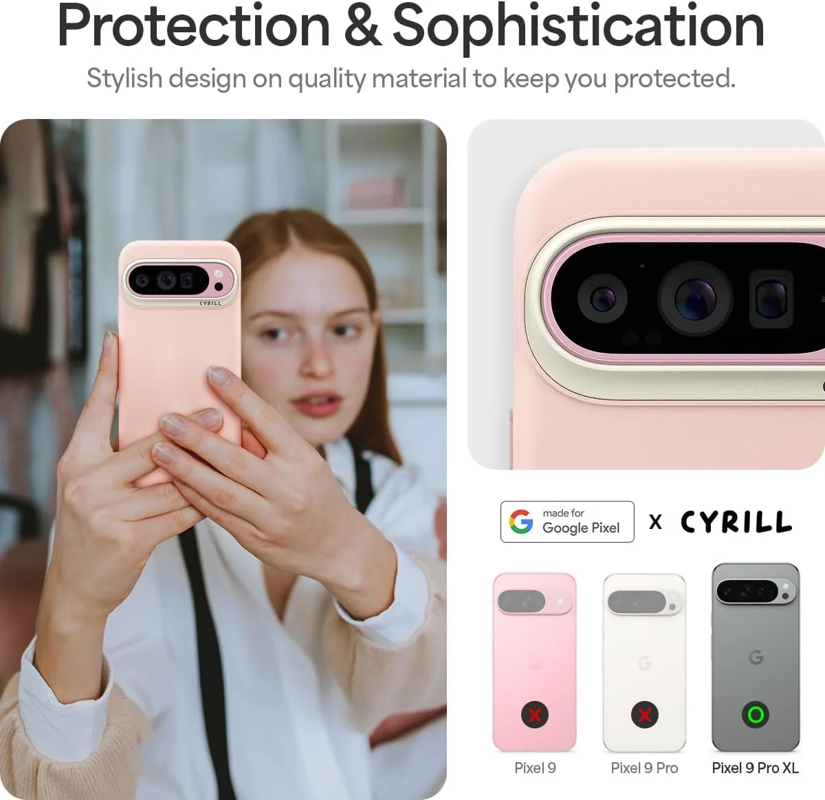 Spigen Cyrill Ultra Color Google Pixel 9 Pro XL Hoesje Back Cover Roze afbeelding 6