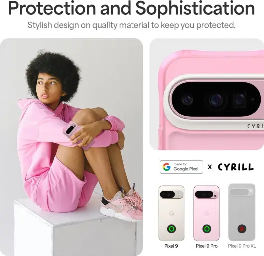 Spigen Cyrill Ultra Sheer Google Pixel 9 / 9 Pro Hoesje Back Cover Roze afbeelding 6