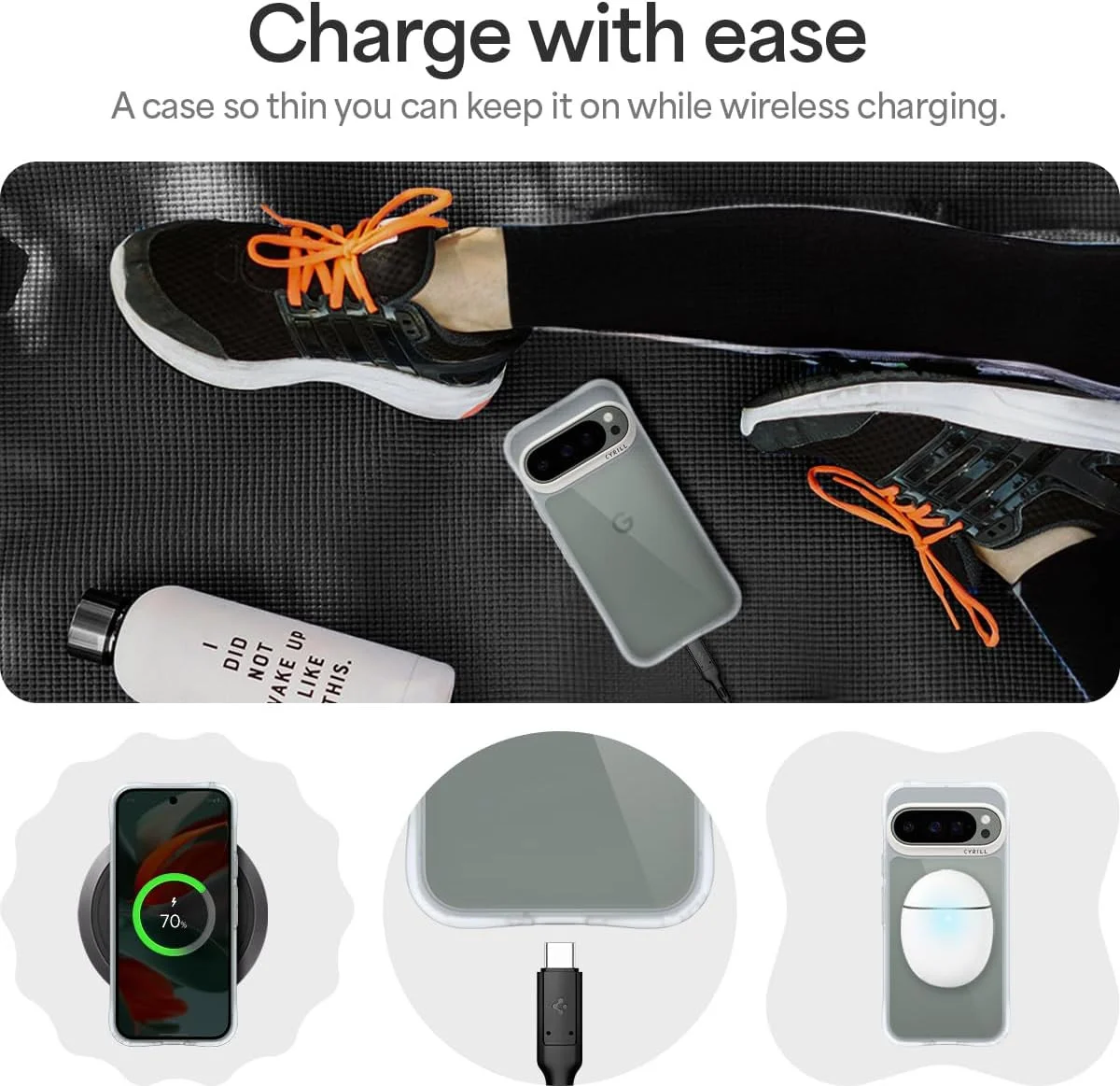Spigen Cyrill Ultra Sheer Google Pixel 9 / 9 Pro Hoesje Back Cover Transparant afbeelding 7
