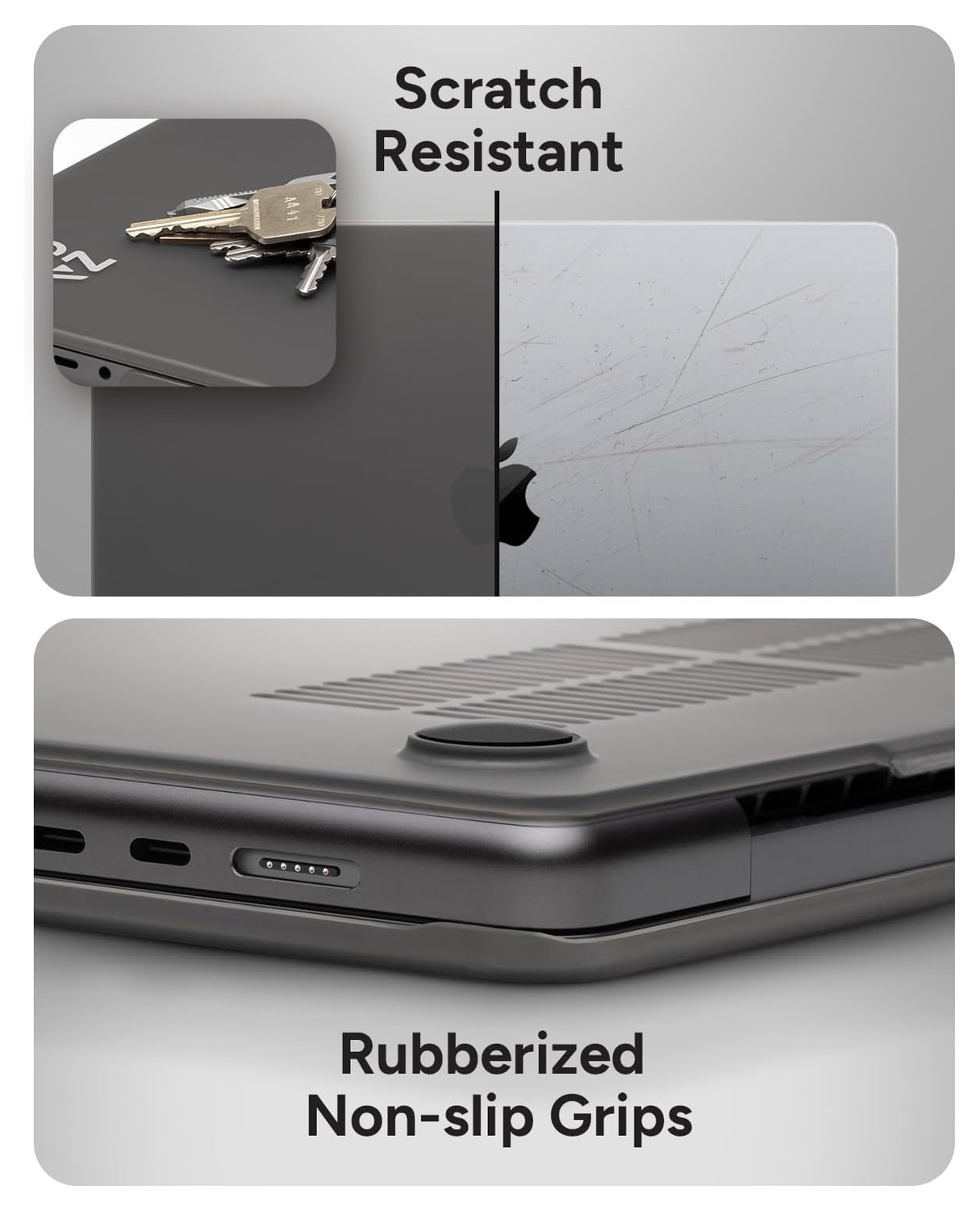 ZAGG - MacBook Air 13 Inch M4/M3/M2 2025/2024/2022 Hoes - Zwart afbeelding 4