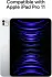 ZAGG Rugged Apple iPad Pro 11 2024 360° Draaibare Hoes Zwart afbeelding 2