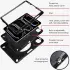 ZAGG Rugged Apple iPad Pro 11 2024 360° Draaibare Hoes Zwart afbeelding 6