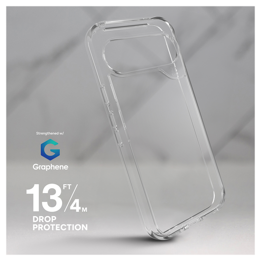 ZAGG Crystal Palace Google Pixel 9 / 9 Pro Hoesje 4M DropProof Transparant afbeelding 3