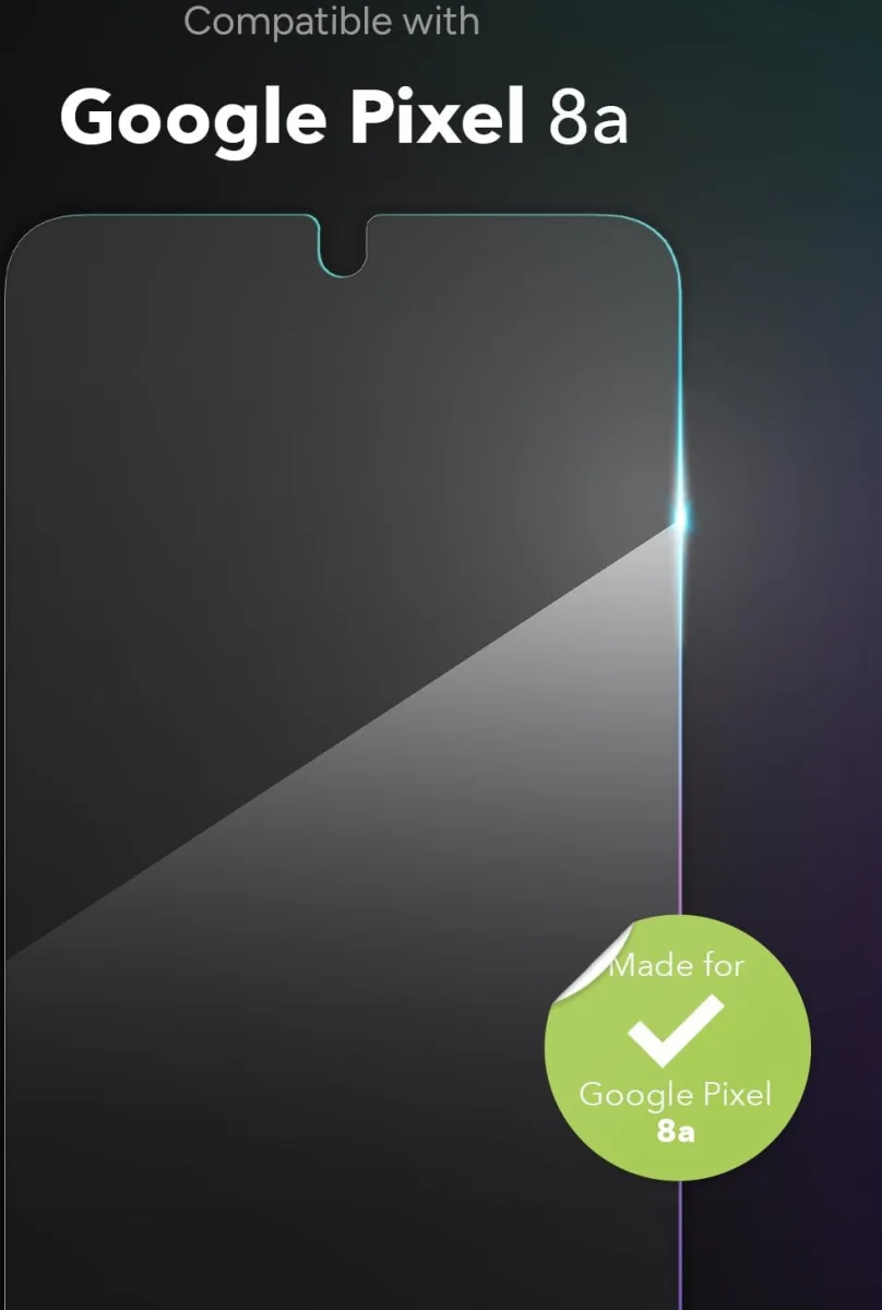 ZAGG InvisibleShield Glass Elite Google Pixel 8a Screen Protector afbeelding 3