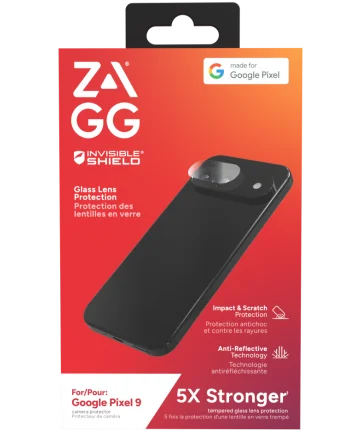 ZAGG InvisibleShield Glass Elite Google Pixel 9 Camera Protector Screen Protectors