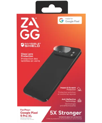 ZAGG InvisibleShield Glass Elite Google Pixel 9 Pro XL Camera Protector Screen Protectors