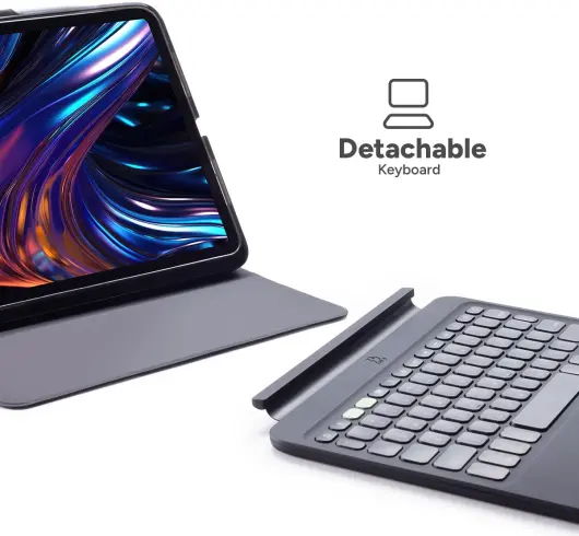ZAGG Pro Keys 2 Apple iPad Pro 13 (2024) Toetsenbord Hoes Book Case Zwart afbeelding 3