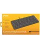 ZAGG Connect Keyboard 12L Bedraad Toetsenbord Apple Lightningkabel 12 Inch Grijs