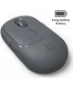 ZAGG Pro Mouse Draadloze Bluetooth Muis met Draadloze Oplader USB-C Grijs