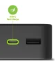 Mophie Powerstation XL 20.000 mAh Powerbank (20W USB-C, 2x USB-A 12W) Zwart