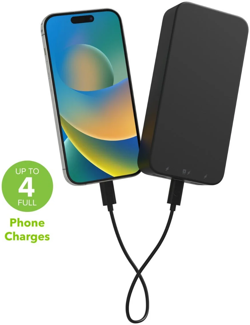 Mophie Powerstation XL 20.000 mAh Powerbank (20W USB-C, 2x USB-A 12W) Zwart afbeelding 7