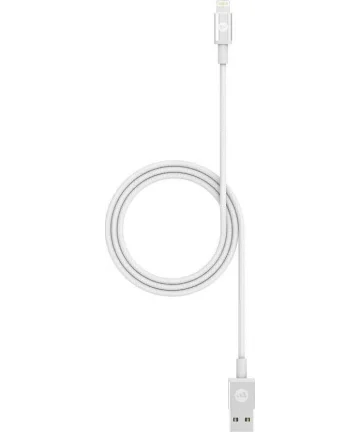 Mophie Charge Stream USB-A naar Lightning Kabel 12W 1 meter Wit Kabels