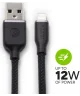 Mophie Charge Stream USB-A naar Lightning Kabel 12W 1 meter Wit