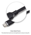 Mophie Charge Stream USB-A naar Lightning Kabel 12W 2M Wit afbeelding 6