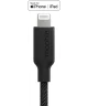 Mophie Charge Stream USB-C naar Lightning Kabel 60W Power Delivery 1M Zwart