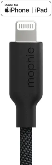 Mophie Charge Stream USB-C naar Lightning Kabel 60W Power Delivery 1M Wit afbeelding 9