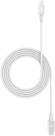 Mophie Charge Stream USB-C naar Lightning Kabel 60W Power Delivery 2M Wit