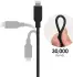 Mophie Charge Stream USB-C naar Lightning Kabel 60W Power Delivery 3M Zwart afbeelding 9