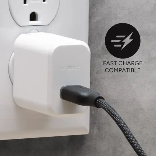 Mophie Charge Stream USB-C naar Lightning Kabel 60W Power Delivery 3M Wit afbeelding 7