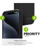 Mophie Juice Pack Apple iPhone 15 Hoesje met 2.400 mAh Powerbank Zwart