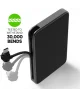 Mophie Powerstation Plus 5.000 mAh Powerbank met Ingebouwde USB-C Kabel