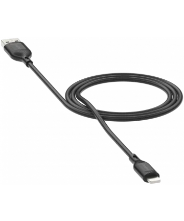 Mophie Essentials USB-A naar Lightning Kabel 12W 1 Meter Zwart Kabels