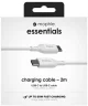 Mophie Essentials USB-C naar USB-C Kabel 60W 2 Meter Wit