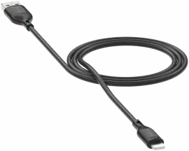 Mophie Essentials USB-A naar Lightning Kabel 12W 3 Meter Zwart