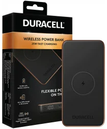 Duracell Core 10 25W Wireless Power Delivery Powerbank 10.000 mAh Zwart