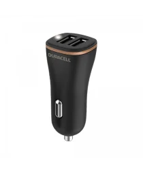 Duracell 30W Dubbele USB-A Autolader Quick Charge 3.0 4.8A Zwart