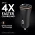 Duracell 27W USB-C en USB-A Power Delivery Autolader Zwart afbeelding 3
