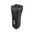 Duracell 27W USB-C en USB-A Power Delivery Autolader Zwart afbeelding 1
