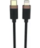 Duracell Toughened Kevlar MFi USB-C naar Lightning Kabel 1 Meter 65W / 3A Zwart