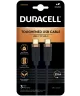 Duracell Toughened Kevlar MFi USB-C naar USB-C Kabel 2 Meter 65W / 5Gbps Zwart