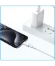 Lightning naar USB - C Adapter 60W voor iPhone 15 / 16 Serie Wit