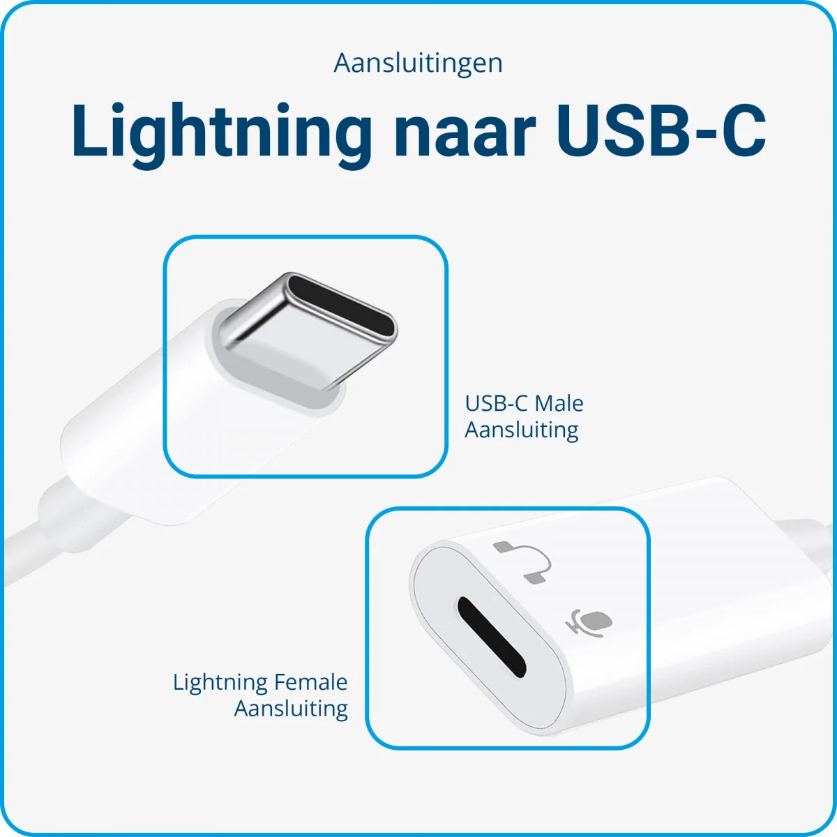 Lightning naar USB-C 3-in-1 Adapter Audio, Opladen en Data voor iPhone 15/16 afbeelding 4