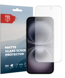 Rosso Apple iPhone 16 Tempered Glass Screen Protector Matte