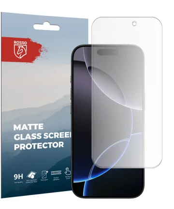 Rosso Apple iPhone 16 Pro Tempered Glass Screen Protector Matte Screen Protectors