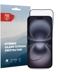 Rosso Apple iPhone 16 Plus Hybrid Glass Screen Protector