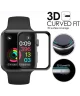 Rosso Apple Watch 38MM Hybrid Glass Screen Protector (3-Pack)