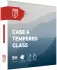 Rosso Apple Watch 42MM Tempered Glass Screen Protector met Hoesje Zwart afbeelding 7