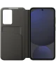 Origineel Samsung Galaxy S24 FE Hoesje Smart View Wallet Case Zwart