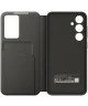 Origineel Samsung Galaxy S24 FE Hoesje Smart View Wallet Case Zwart